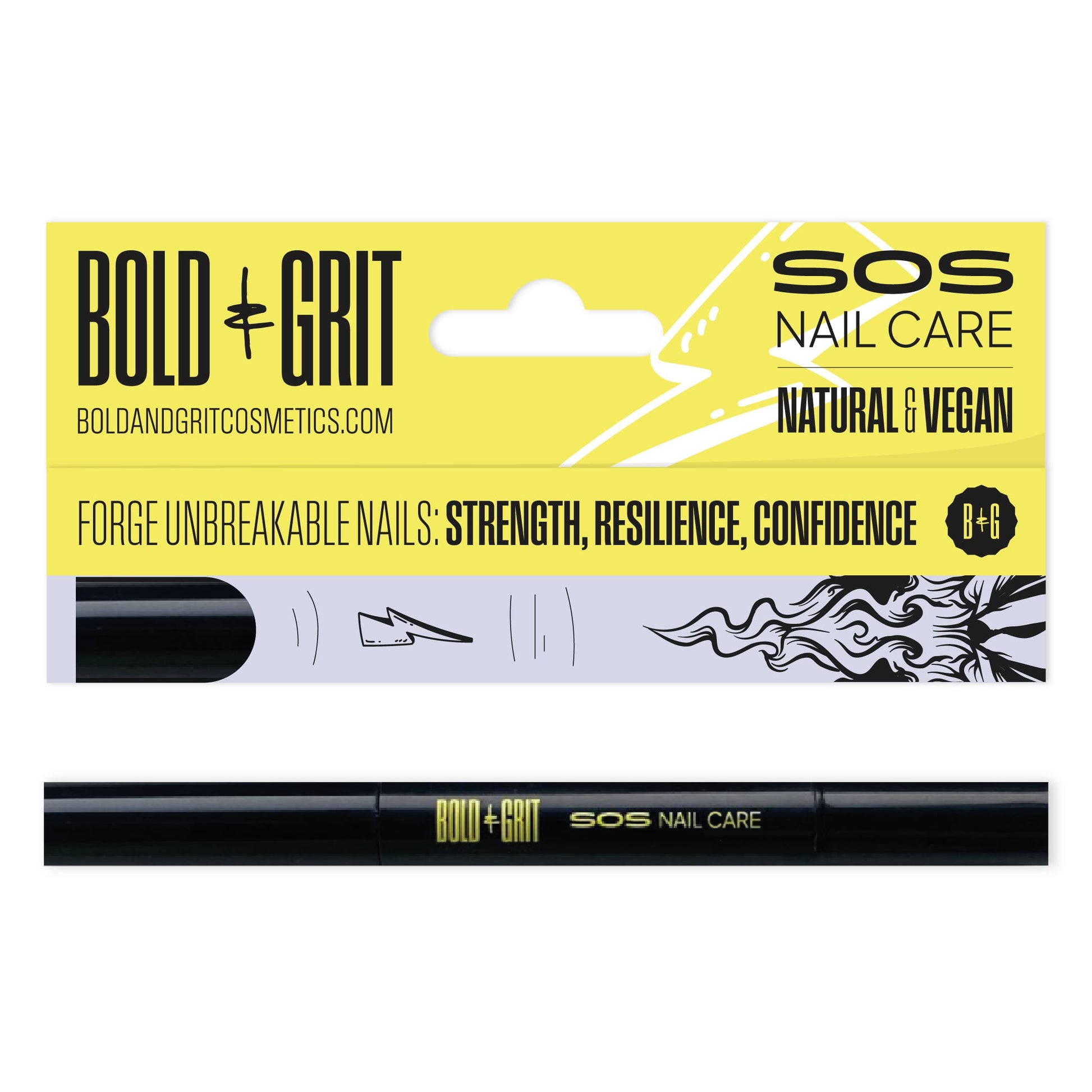 SOS Nail Care Serum - Vitamins A+C+E - City Survivor